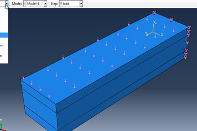 آموزش تحلیل شبیه سازی سازه های چند لایه یا ساندویچی با abaqus